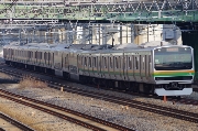 E231系上野東京ライン直通列車